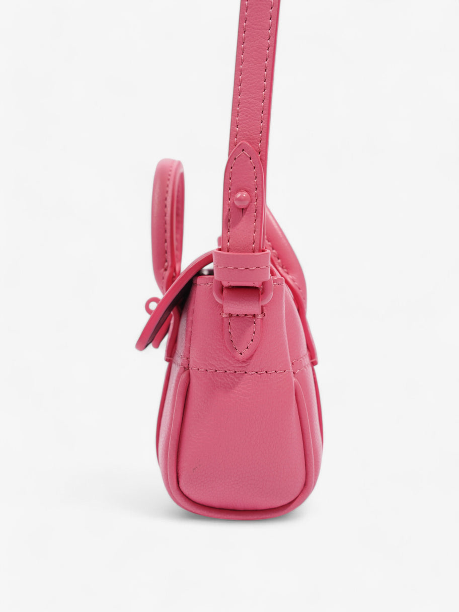 Mulberry Bayswater Geranium Pink Grained Leather Micro Image 3