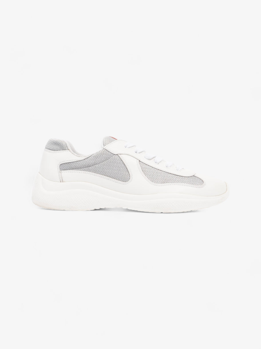 Prada America's Cup Sneakers White / Grey Leather EU 43 UK 9 Image 1