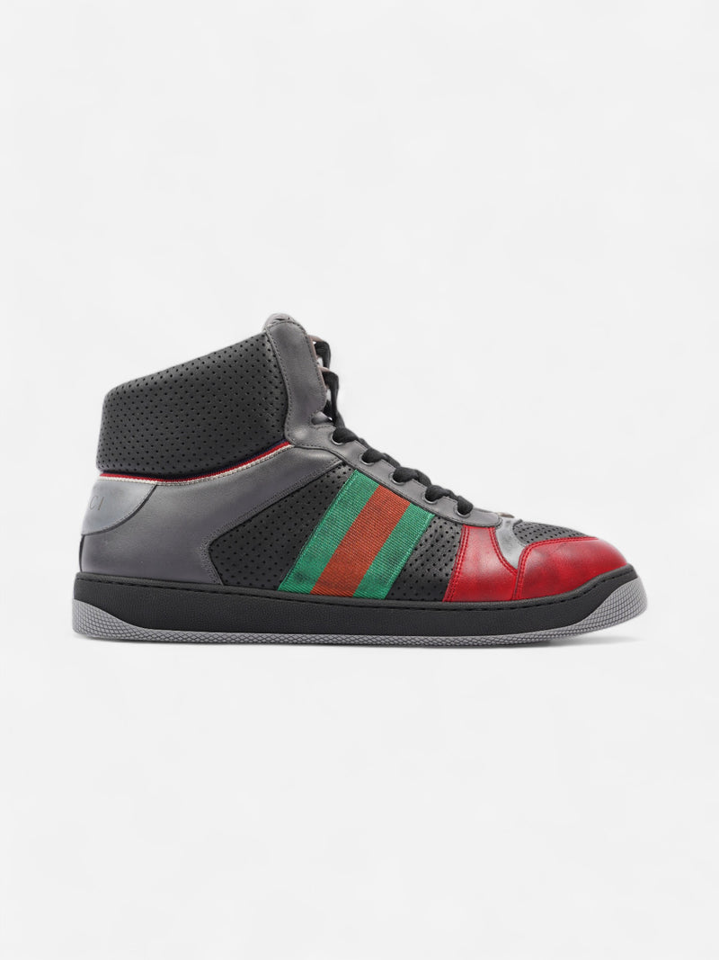  Screener Sneaker Grey / Red / Green Leather EU 46 UK 12