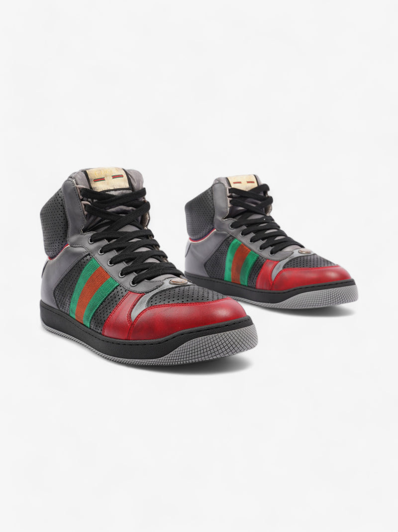  Screener Sneaker Grey / Red / Green Leather EU 46 UK 12