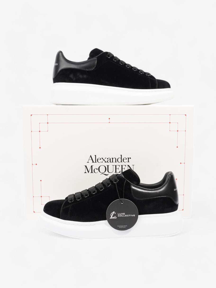 Alexander McQueen Oversized Sneakers Black Velvet EU 39 UK 6 Image 10