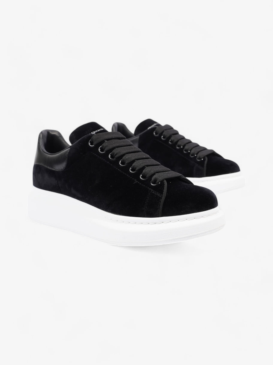 Alexander McQueen Oversized Sneakers Black Velvet EU 39 UK 6 Image 2