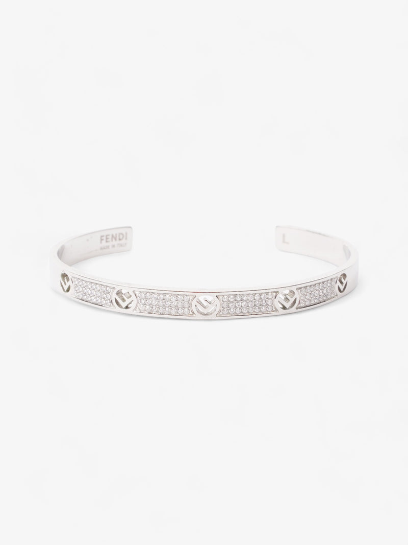  Fendi F Is Fendi Bracelet Silver Base Metal L