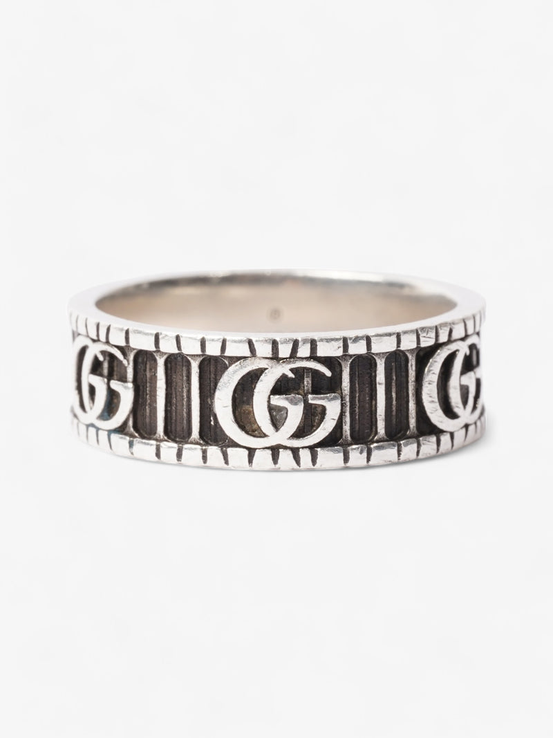  Gucci GG Marmont Ring Silver Silver Sterling 25 (Cirmcumference - 65mm)