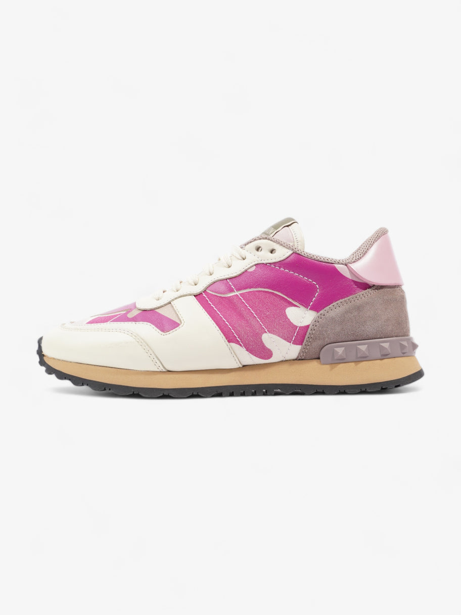 Valentino Rockrunner Sneakers Cream / Lilac / Pink Leather EU 37 UK 4 Image 5