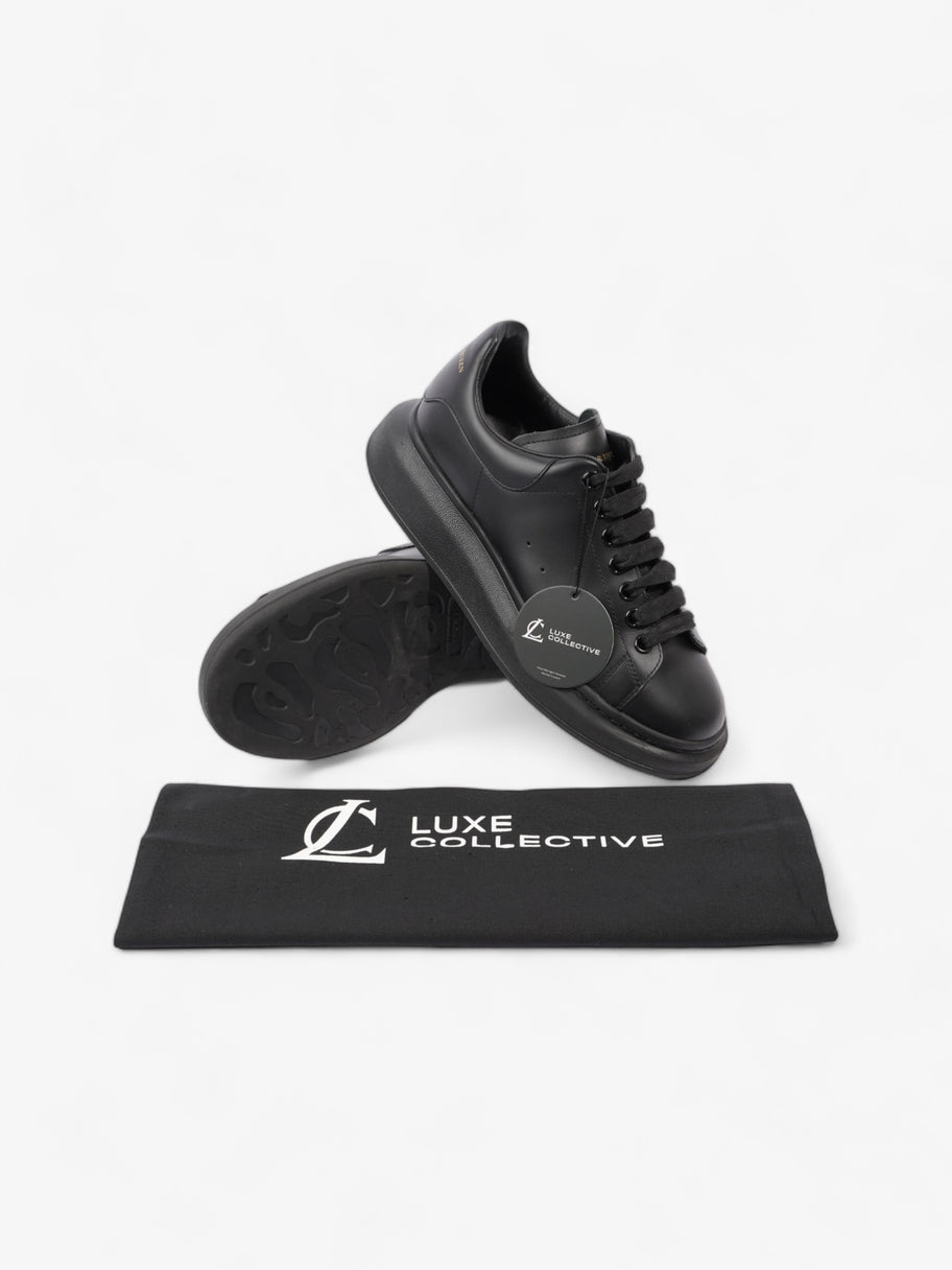 Alexander McQueen Oversized Sneakers Black Leather EU 41 UK 7 Image 11