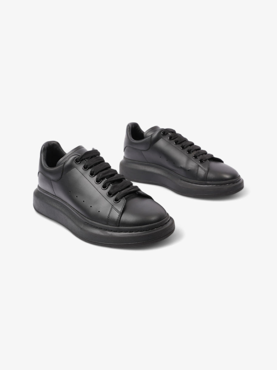 Alexander McQueen Oversized Sneakers Black Leather EU 41 UK 7 Image 2