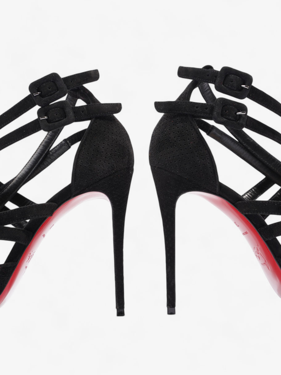 Christian Louboutin Victorilla 100mm Black Suede EU 38 UK 5 Image 9