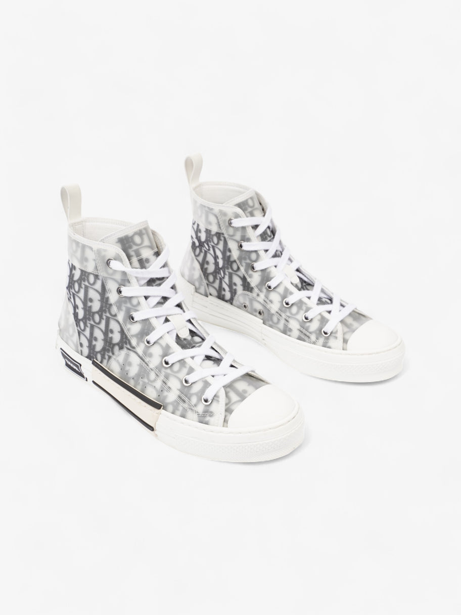 Christian Dior B23 High-tops White  / Grey Oblique Mesh EU 40 UK 6 Image 2