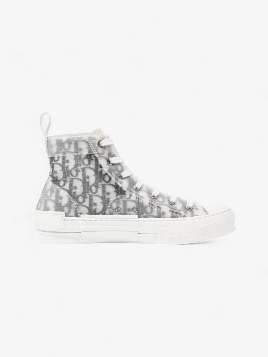 Christian Dior B23 High-tops White  / Grey Oblique Mesh EU 40 UK 6 Image 4