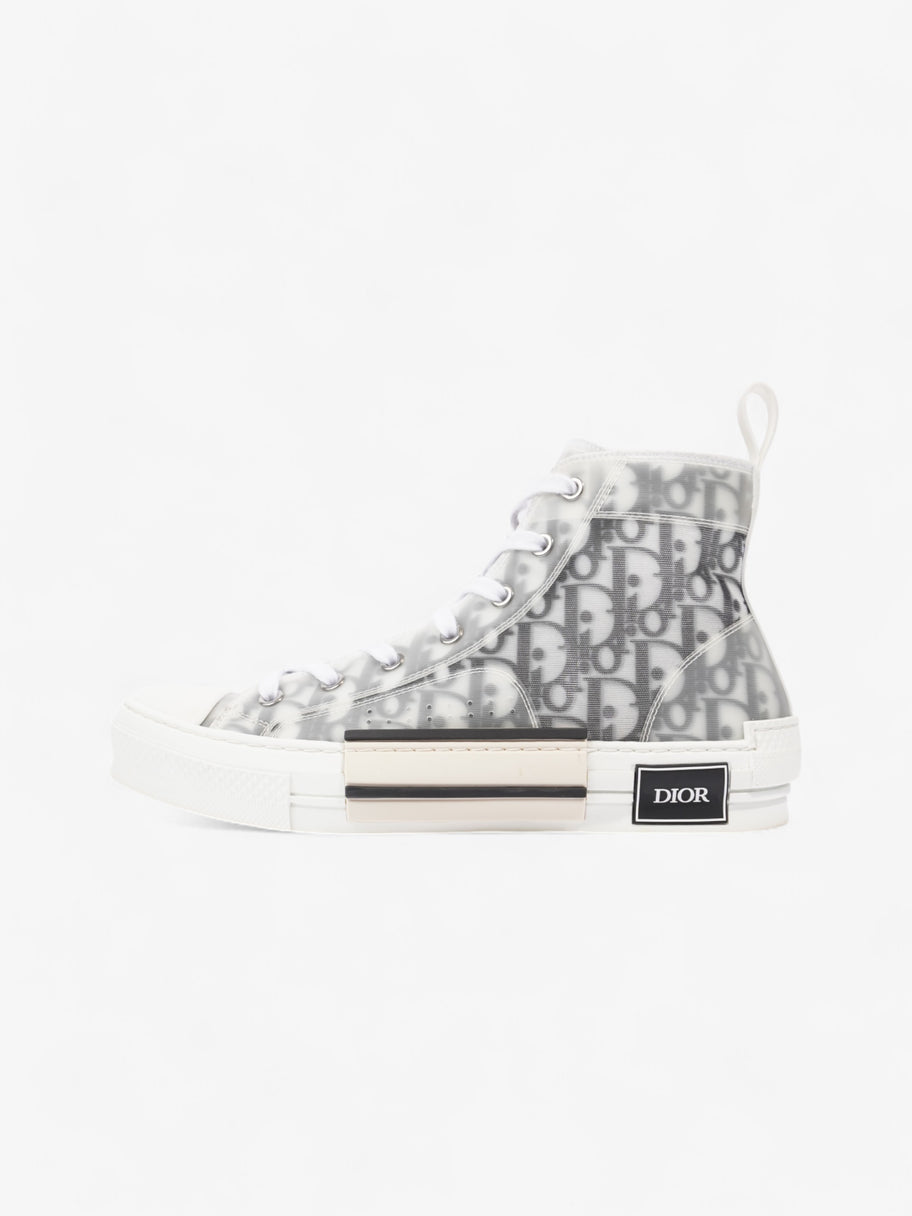 Christian Dior B23 High-tops White  / Grey Oblique Mesh EU 40 UK 6 Image 5