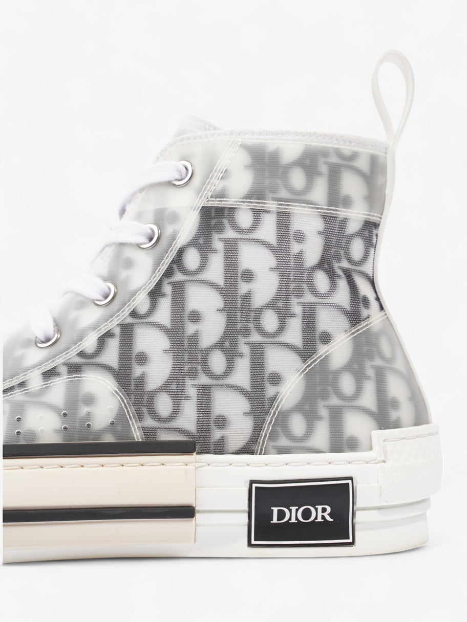 Christian Dior B23 High-tops White  / Grey Oblique Mesh EU 40 UK 6 Image 9