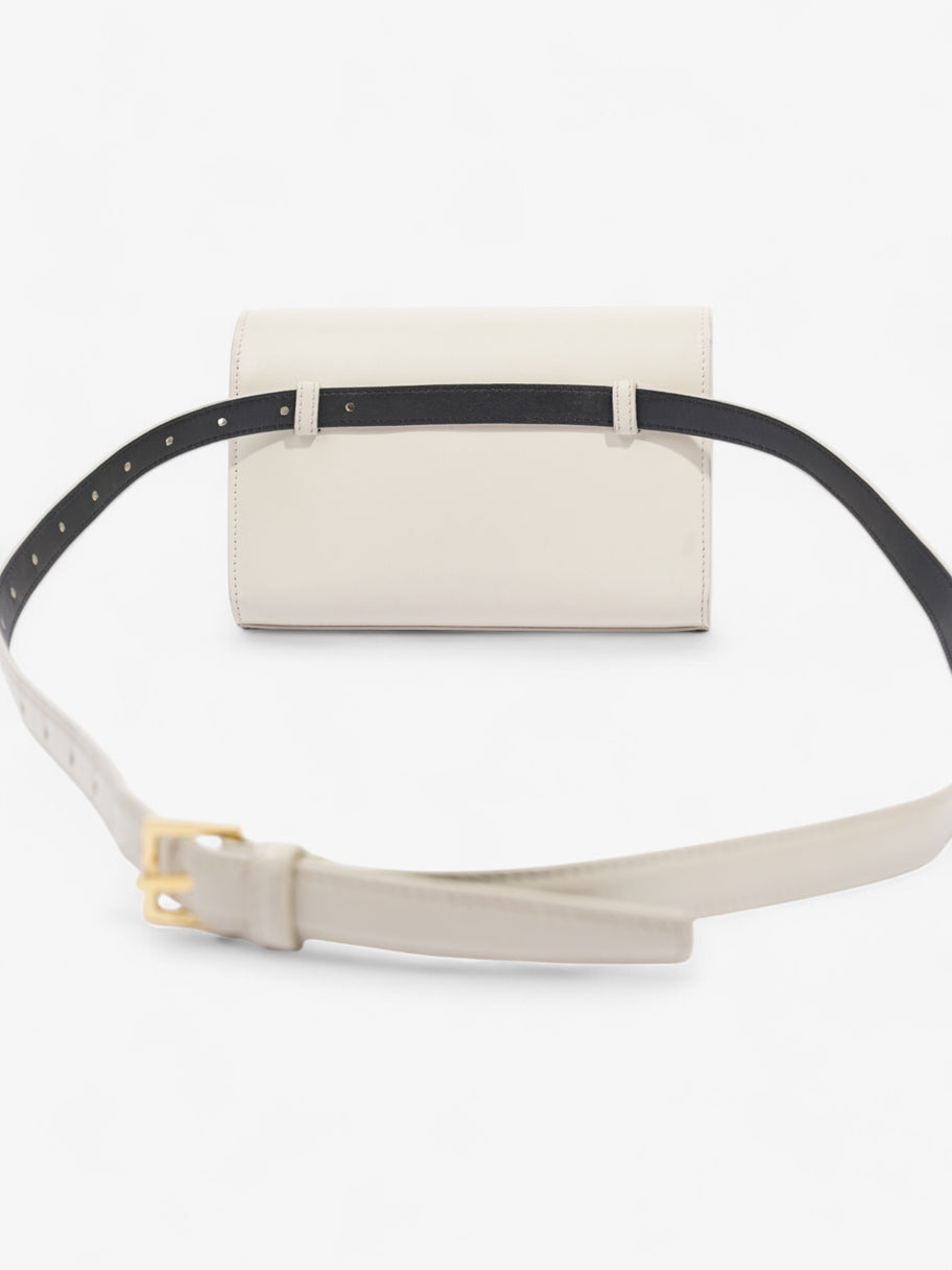 Saint Laurent Kate Belt Bag Cream Calfskin Leather Image 4