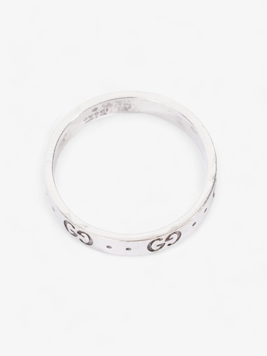 Gucci Icon Thin Ring White Gold White Gold 19 (Circumference - 59mm) Image 3