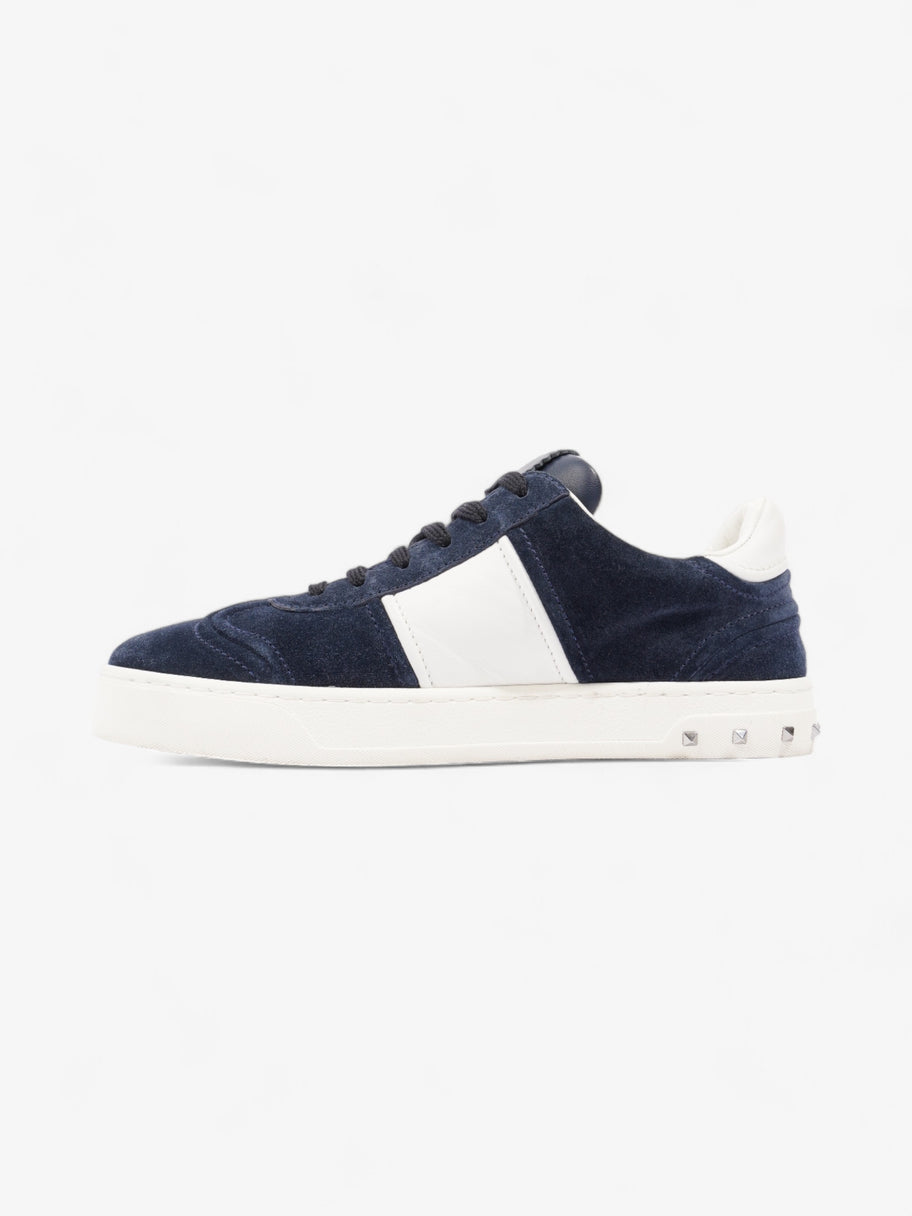 Valentino Flycrew Sneakers Navy Blue / White Suede EU 37 UK 4 Image 3