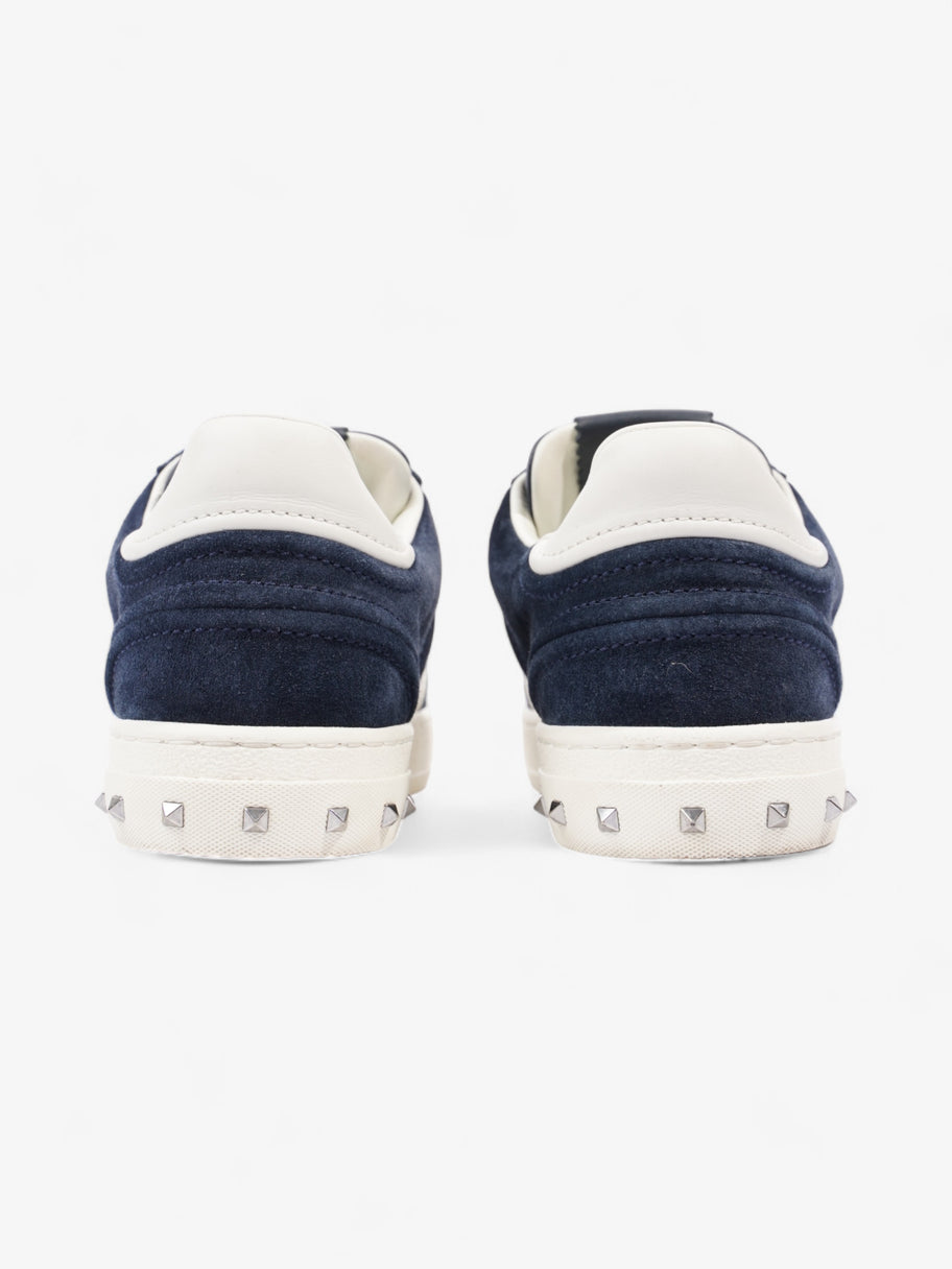 Valentino Flycrew Sneakers Navy Blue / White Suede EU 37 UK 4 Image 6