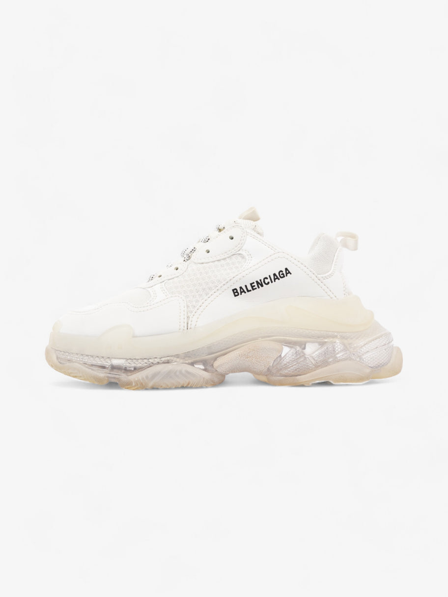 Balenciaga Triple S Clear Sole White Mesh EU 38 UK 5 Image 5