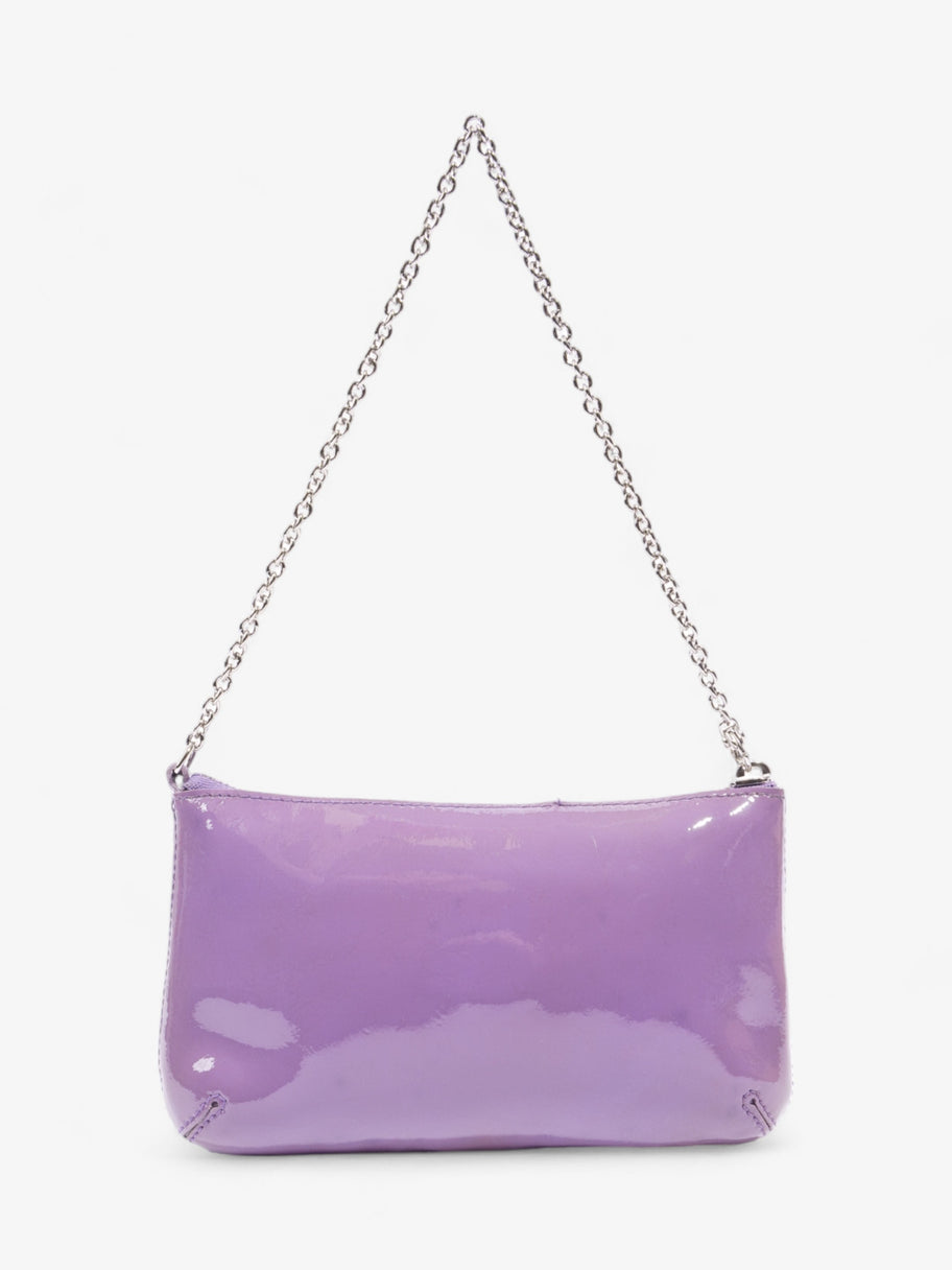 Mulberry Charlie Pochette Lilac Patent Leather Image 4