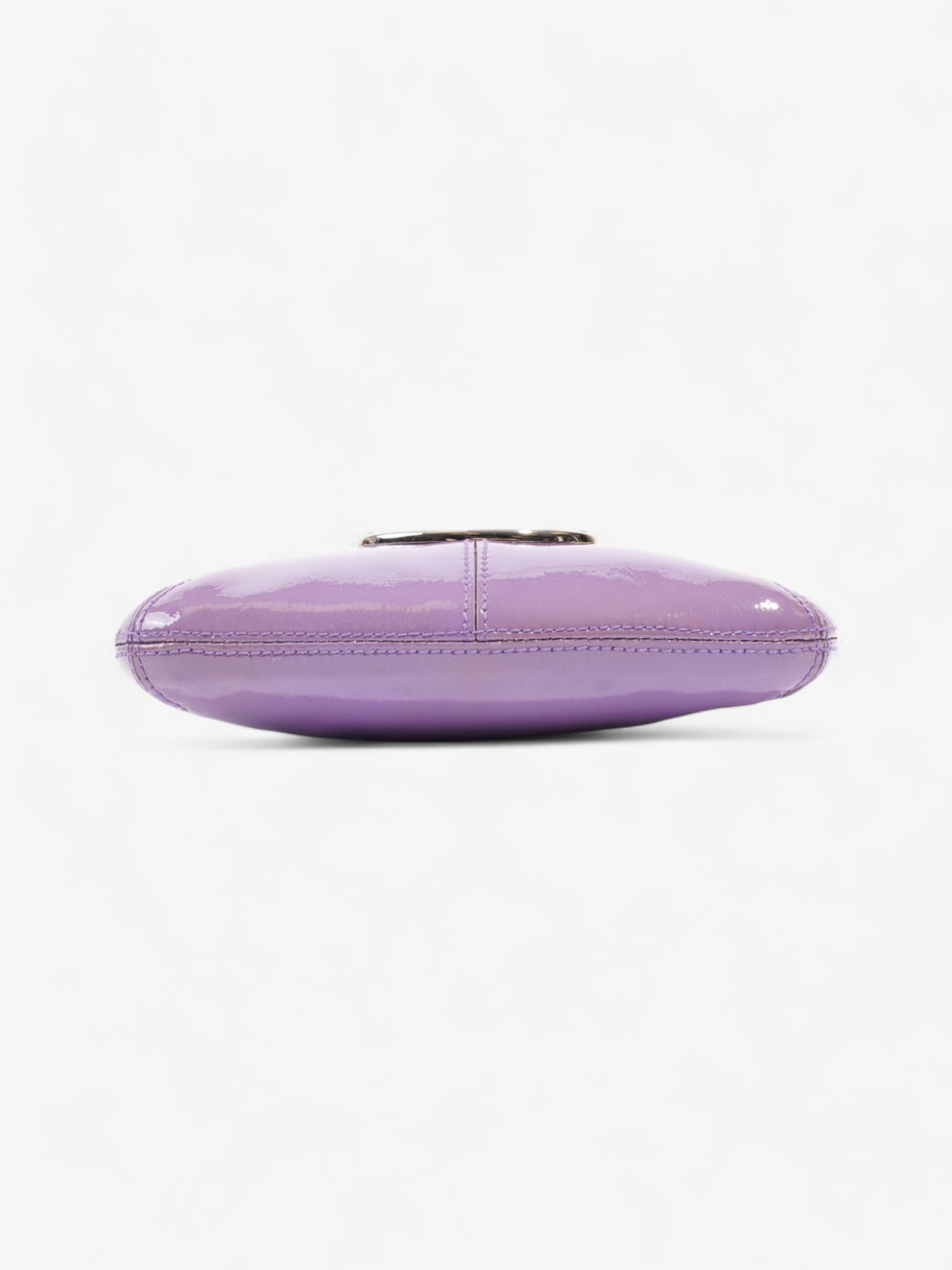 Mulberry Charlie Pochette Lilac Patent Leather Image 6