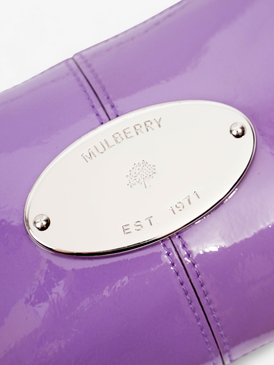 Mulberry Charlie Pochette Lilac Patent Leather Image 7