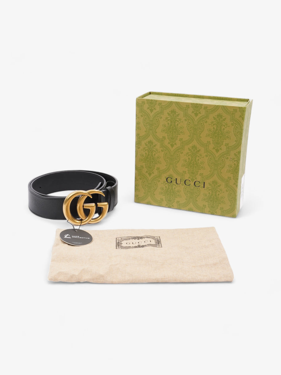 Gucci GG Marmont Belt Black Leather 80cm 32