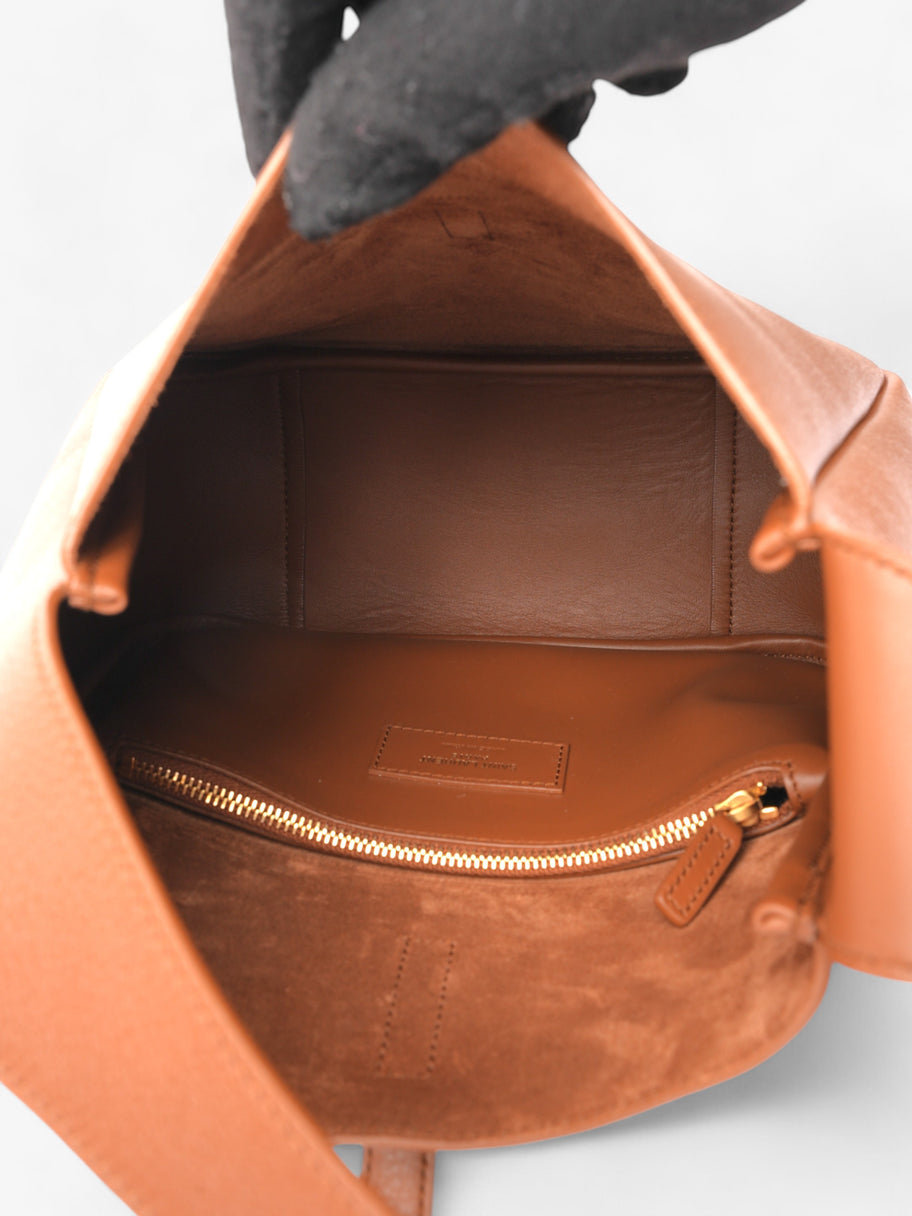 Saint Laurent Le 5 a 7 Hobo Brown Leather Small Image 8