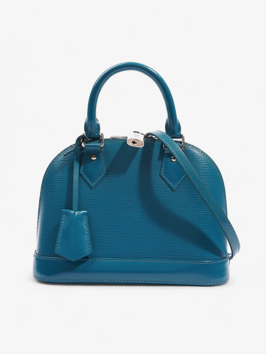 Louis Vuitton Alma BB Cyan Blue Epi Leather Image 1