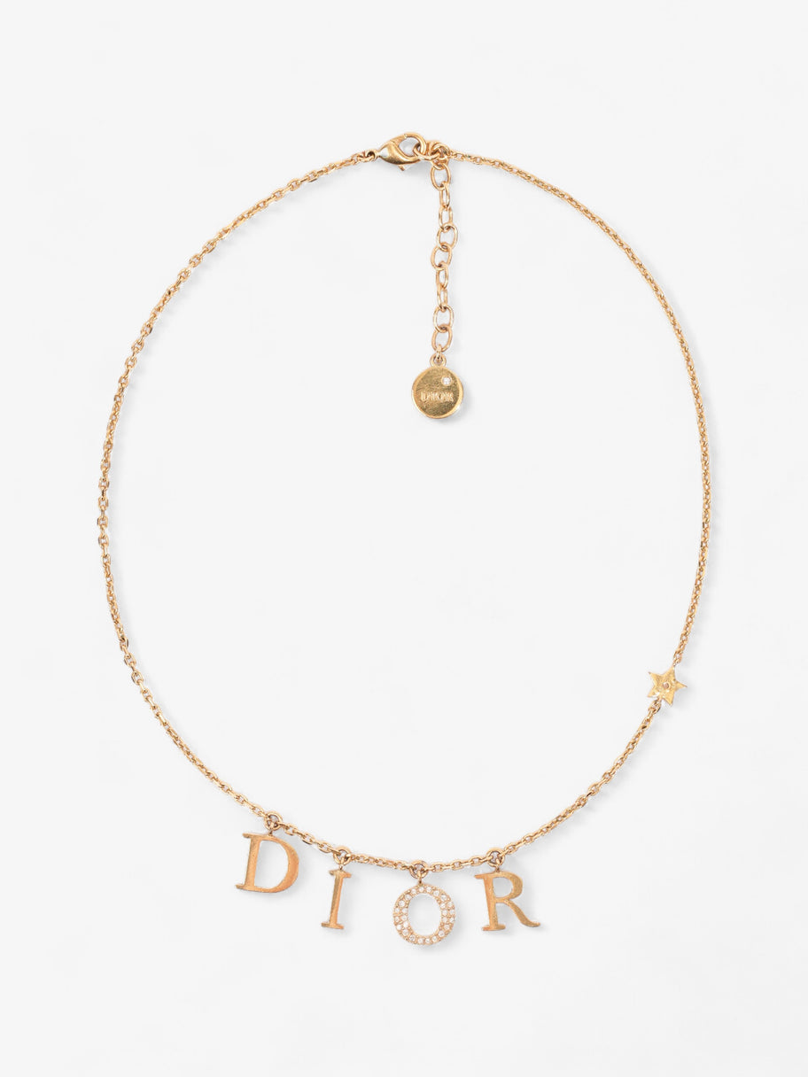 Christian Dior Dio(r)evolution Necklace Gold / Crystal Base Metal Image 1