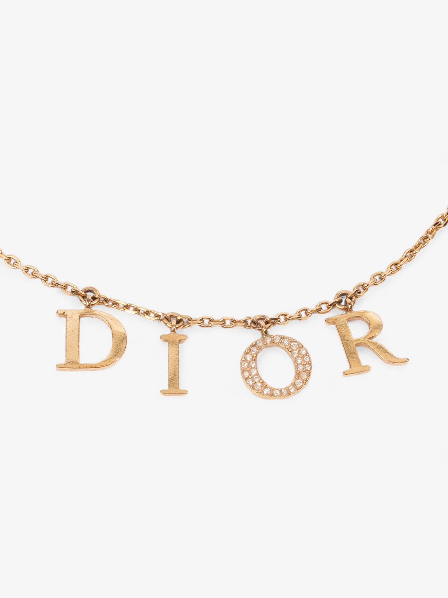 Christian Dior Dio(r)evolution Necklace Gold / Crystal Base Metal Image 2