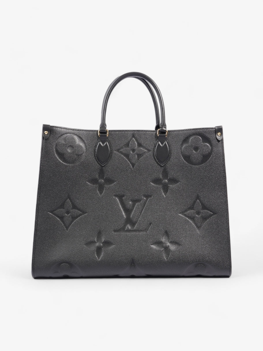 Louis Vuitton OnTheGo Black Monogram Empreinte Leather GM Image 4