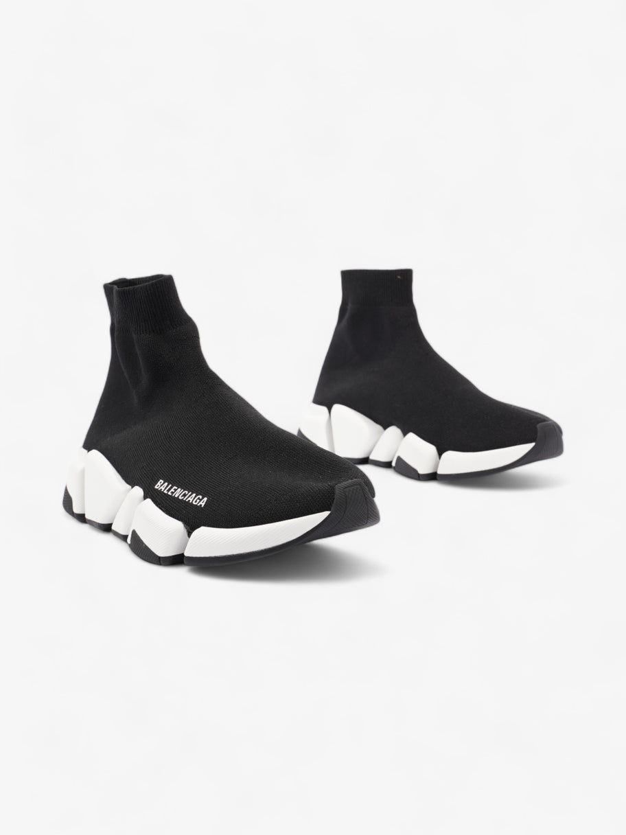 Balenciaga Speed 2.0 Black / White Cotton EU 38 UK 5 Image 2