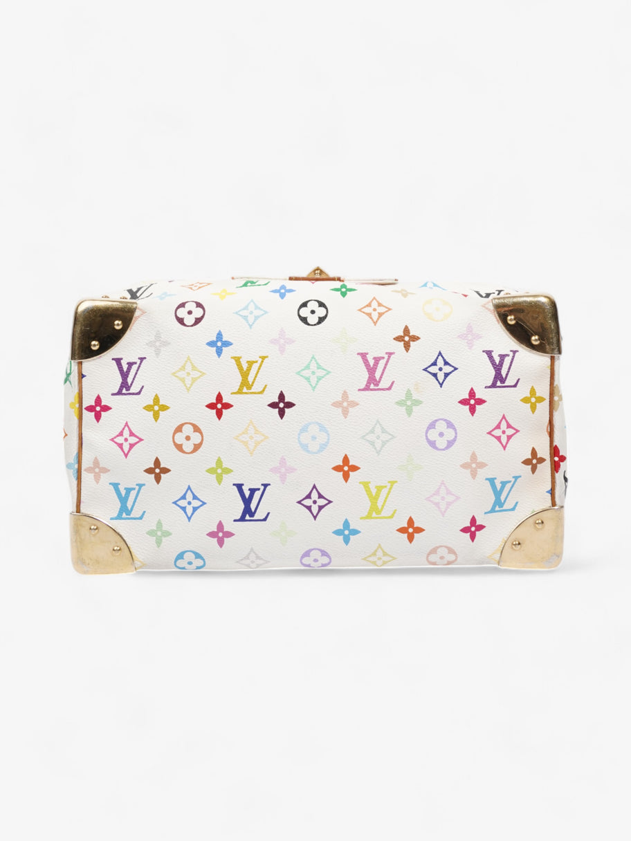 Louis Vuitton Murakami Speedy Monogram Multicolour / White Canvas 30 Image 6