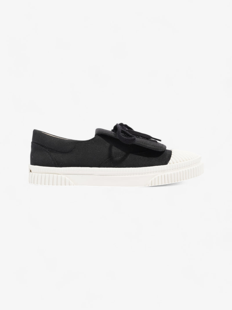  Loewe Anagram Flap Sneaker Black / White Canvas EU 38 UK 5