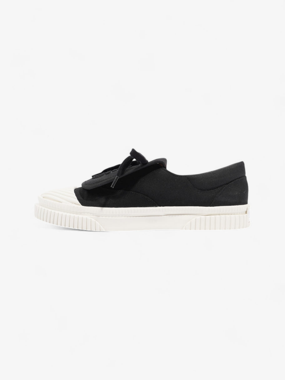 Loewe Anagram Flap Sneaker Black / White Canvas EU 38 UK 5 Image 3