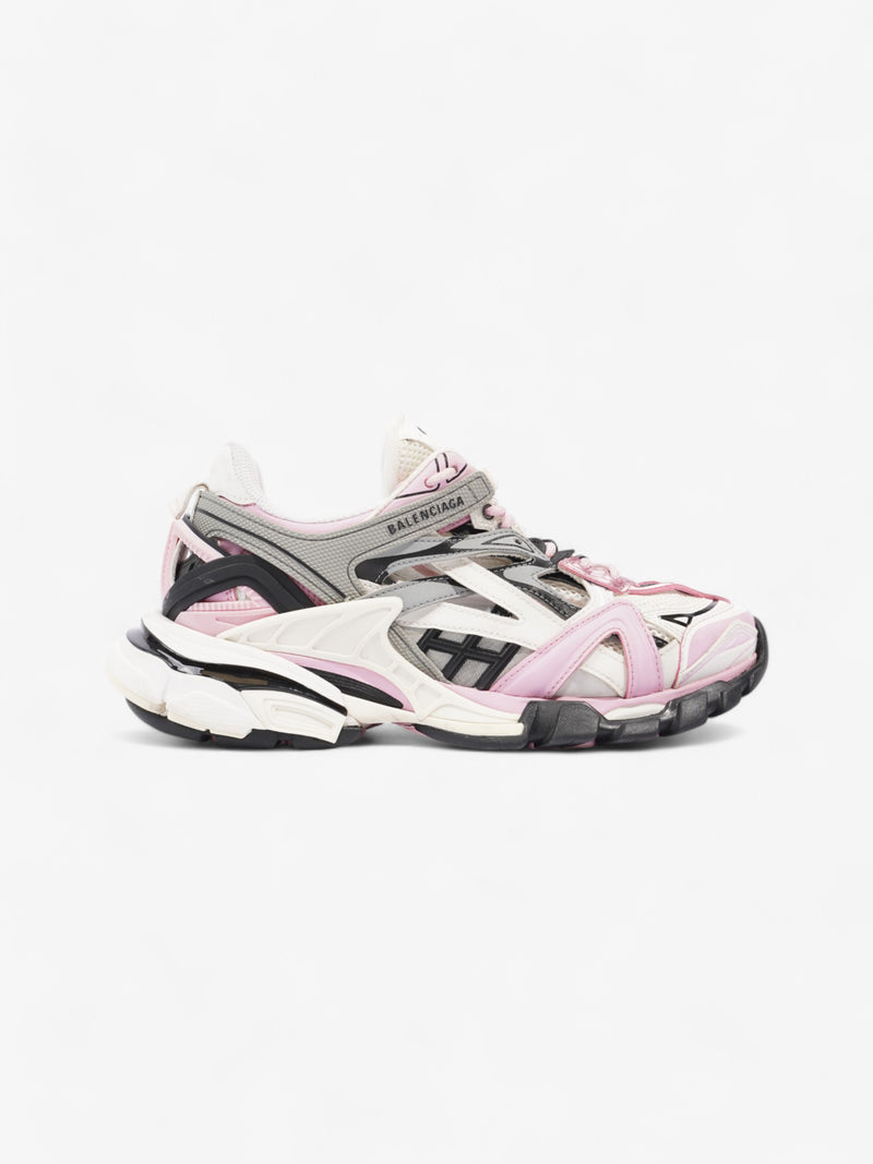  Balenciaga Track 2.0 Pink / White / Black Mesh EU 39 UK 6