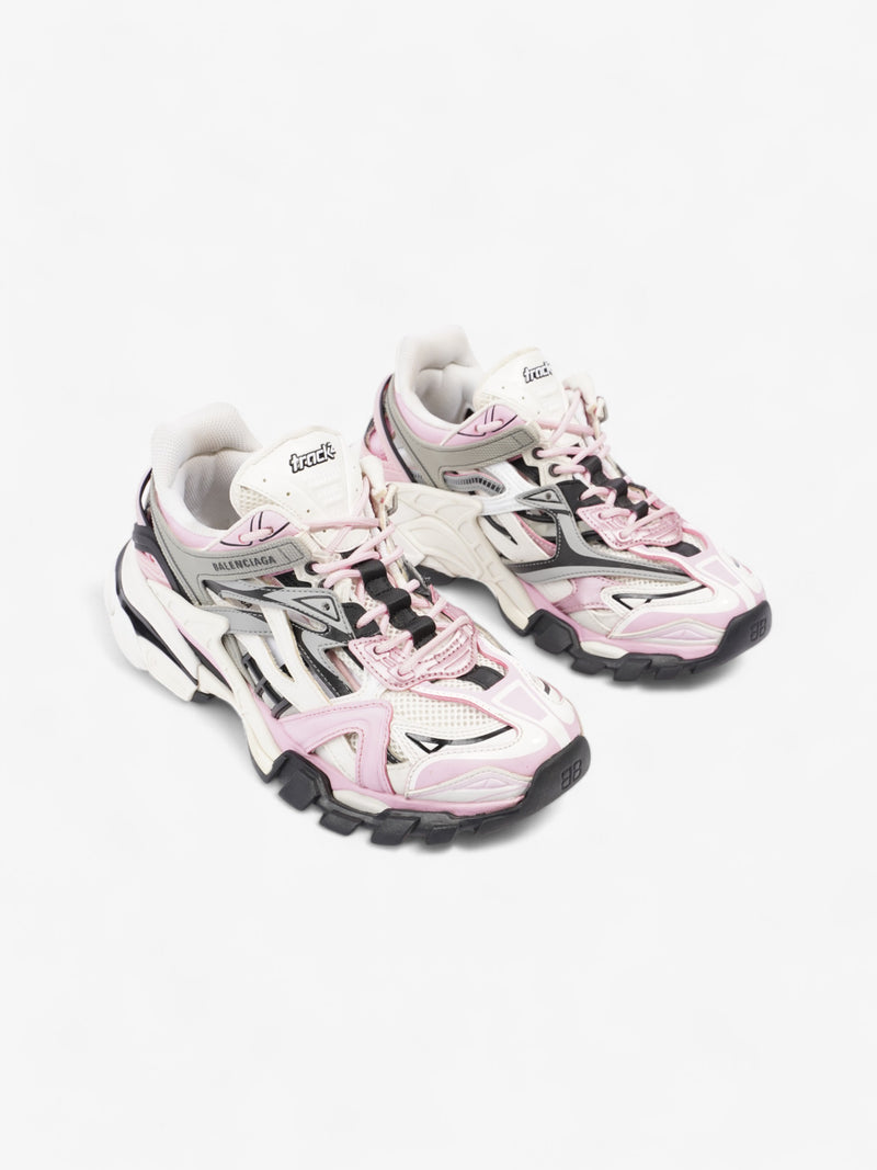  Balenciaga Track 2.0 Pink / White / Black Mesh EU 39 UK 6