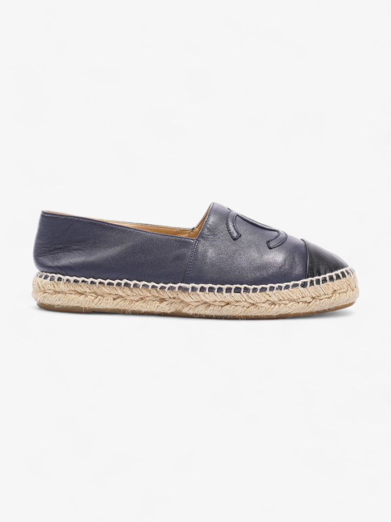  CC Espadrilles Navy / Black Leather EU 38 UK 5