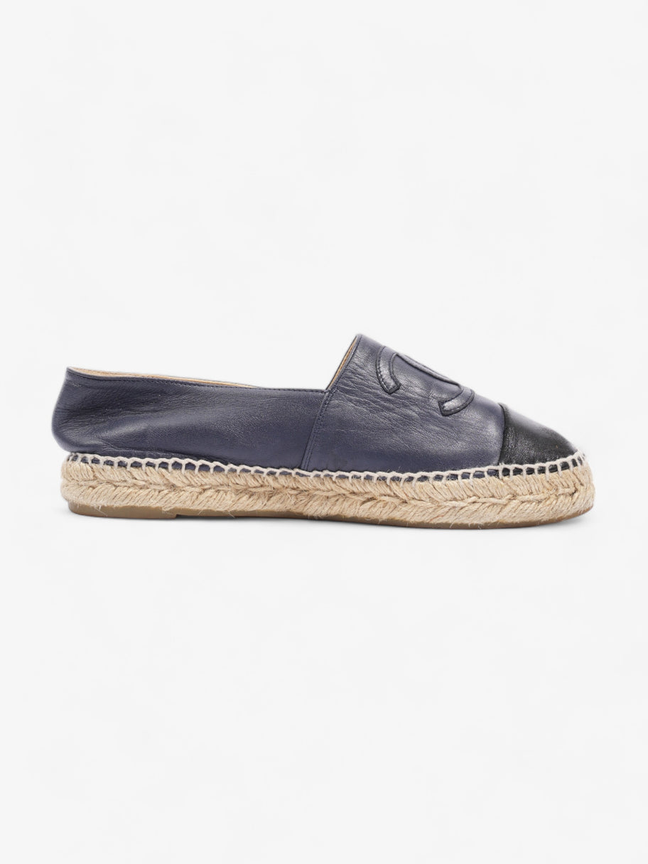 CC Espadrilles Navy / Black Leather EU 38 UK 5 Image 4