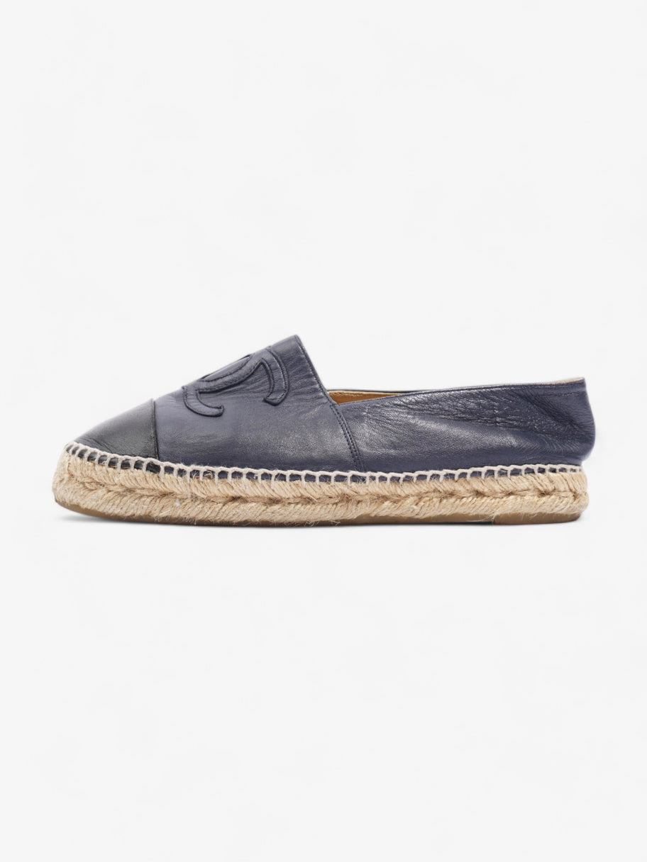 CC Espadrilles Navy / Black Leather EU 38 UK 5 Image 5