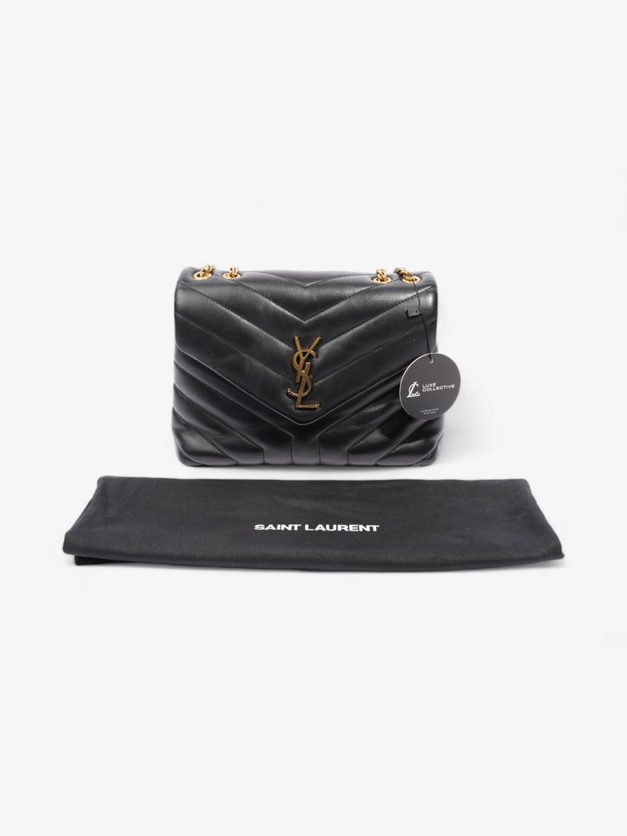 Saint Laurent LouLou Black Calfskin Leather Small Image 9