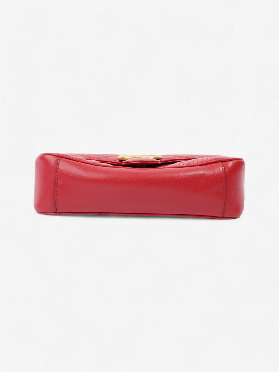 Gucci GG Marmont Red Matelasse Leather Small Image 6