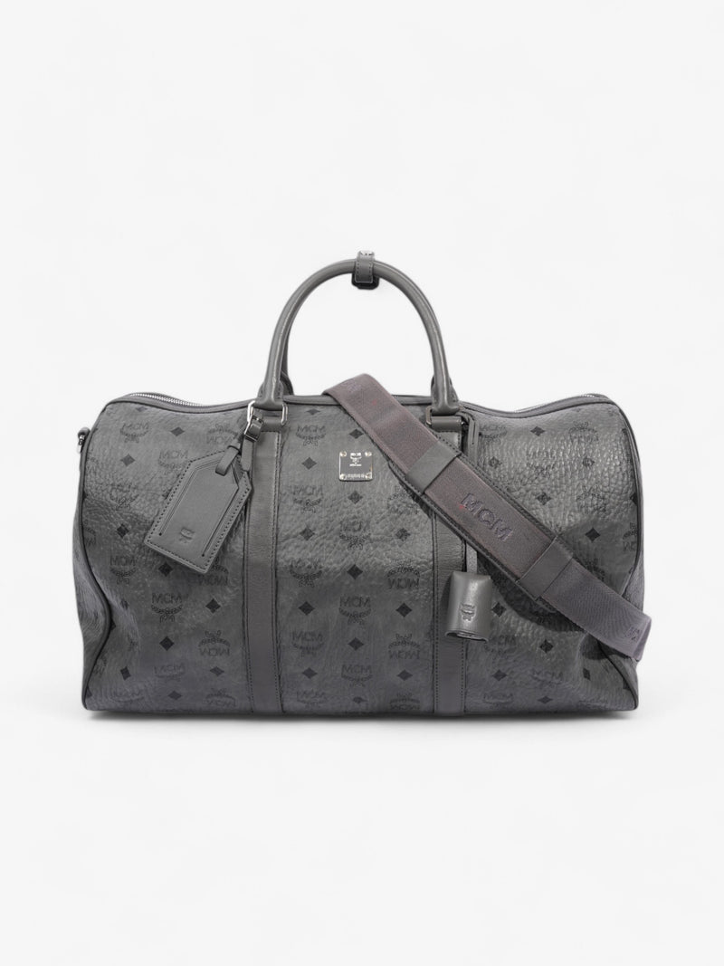  Ottomar Grey / Black Coated Canvas