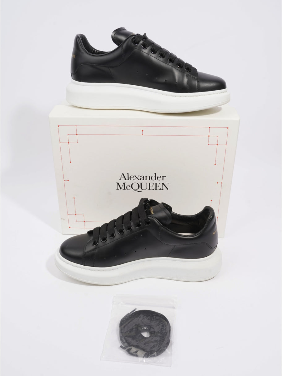 Alexander McQueen Oversized Sneakers Black / White Leather EU 40 UK 7 Image 10