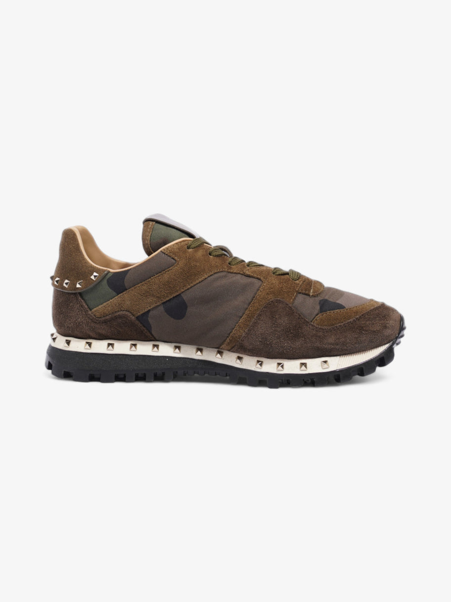 Valentino Rockrunner Khaki Camo Suede EU 39 UK 6 Image 4