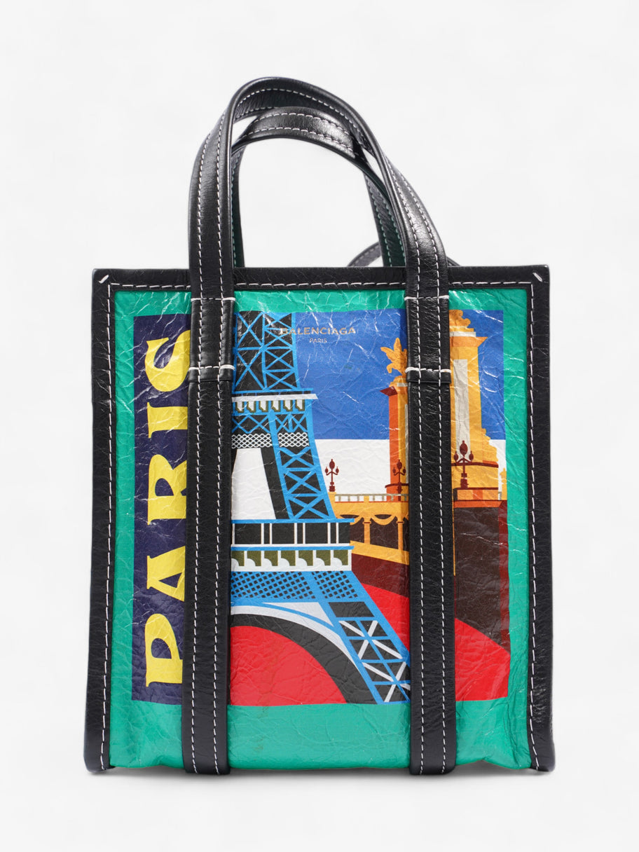 Balenciaga Bazar Shopper Tote Multi / Black Leather Image 7