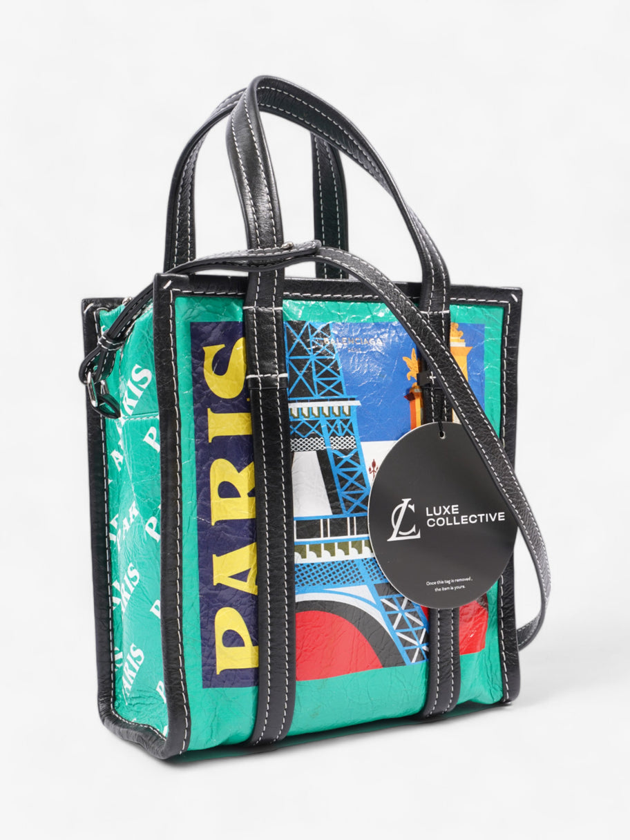 Balenciaga Bazar Shopper Tote Multi / Black Leather Image 10