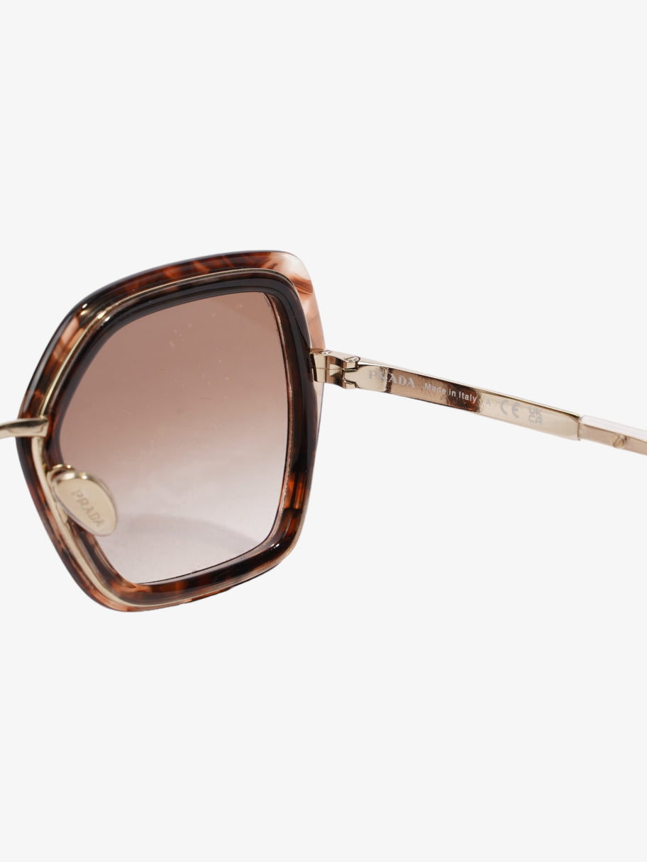 Prada Hexagon Sunglasses Tortoise  Acetate 135mm Image 6