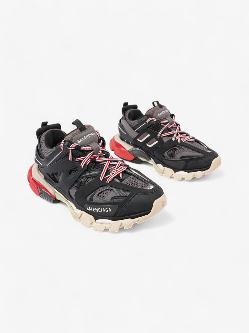  Balenciaga Track Black / Grey / Red Mesh EU 39 UK 6