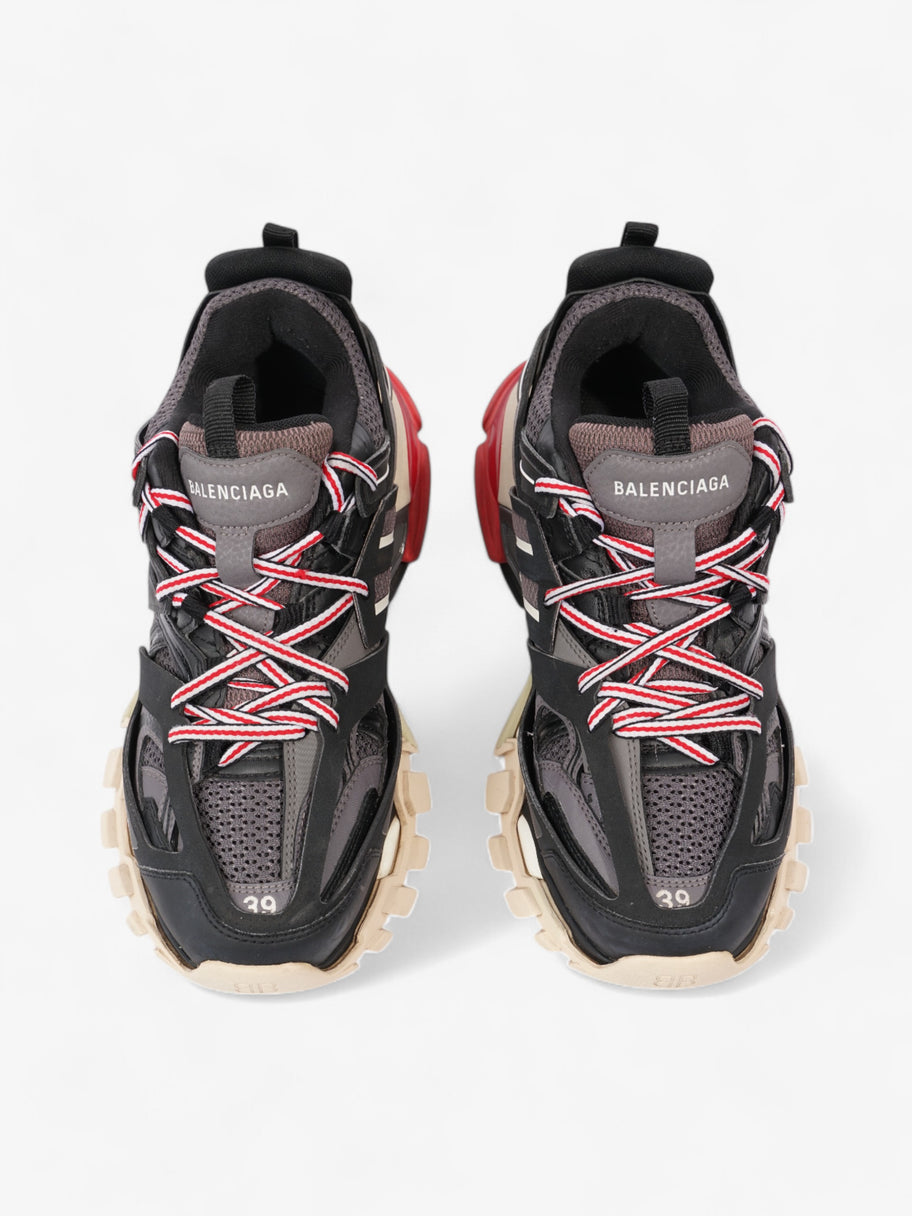 Balenciaga Track Black / Grey / Red Mesh EU 39 UK 6 Image 8