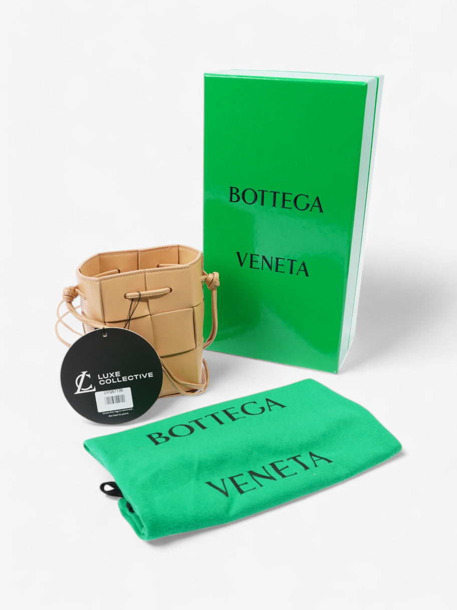 Bottega Veneta Casette Bucket Bag Porridge Intrecciato Leather Mini Image 9